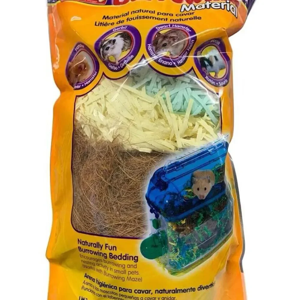 Critter Trail Natural burrowing material Two types in Brand New Bag